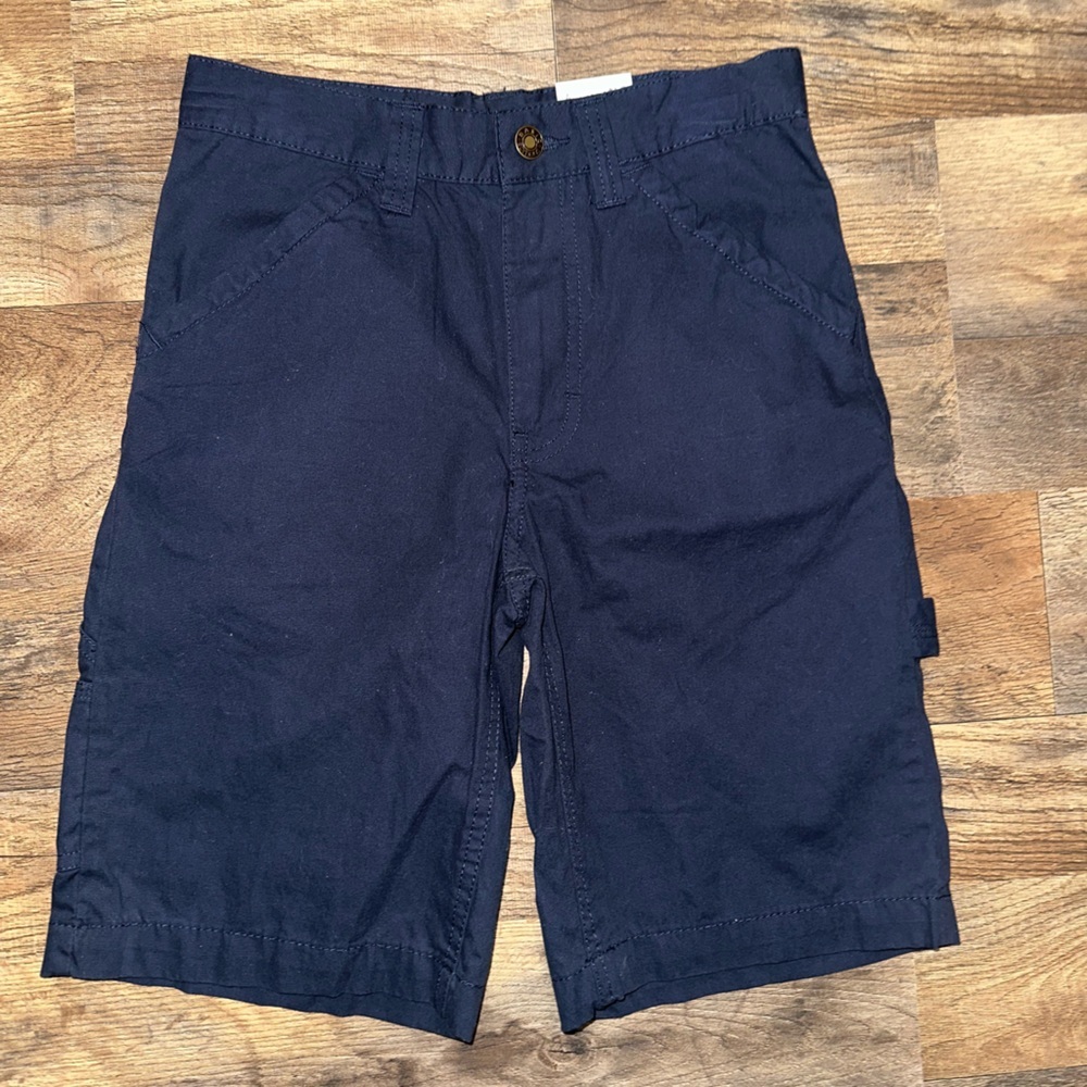 Basic  Editions Navy Blue Casual Shorts kids size 10